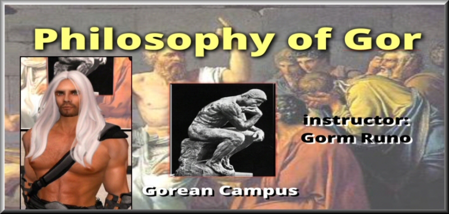 Philosophy of Gor – Intro